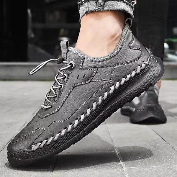 High Quality Leather Brand Shoes Handmade - Image 2