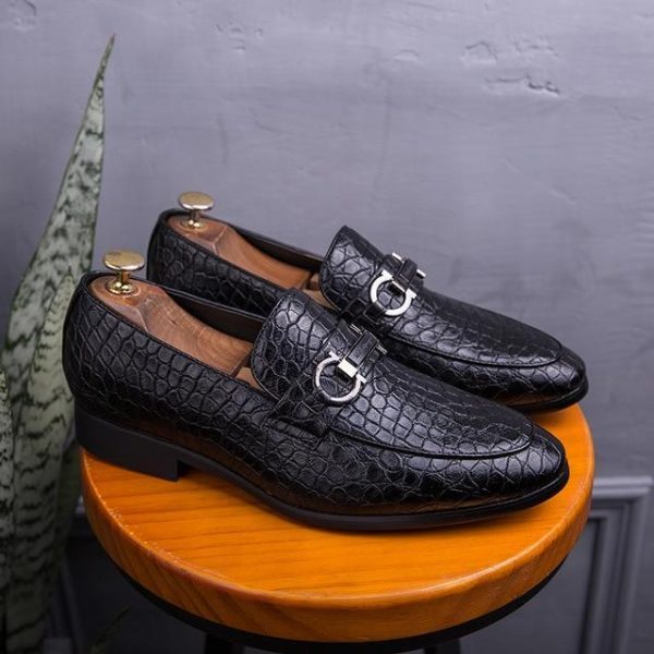 Casual leather shoes men outdoor loafers - 191227 - Image 2
