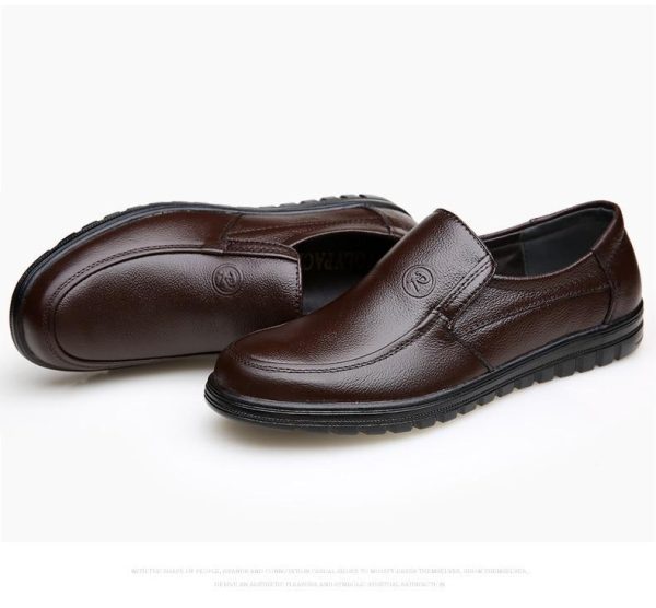 Comfortable Slip-On Genuine leather Loafers - Image 3