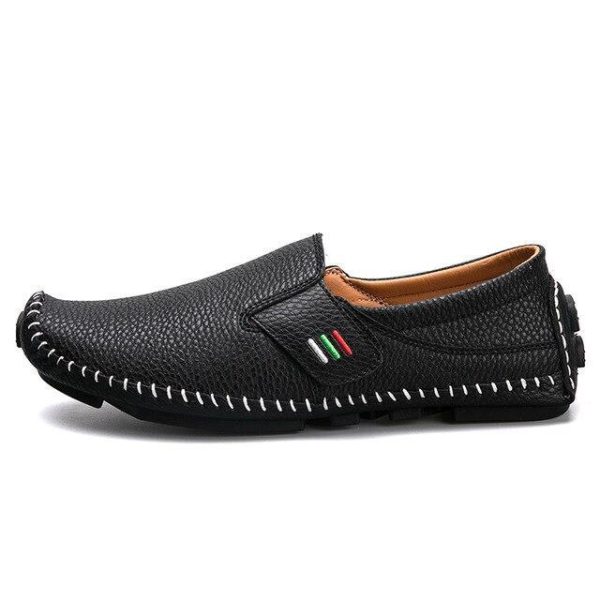 Casual Shoes Slip On Leather Flats Lazy Shoes - 20052402 - Image 6