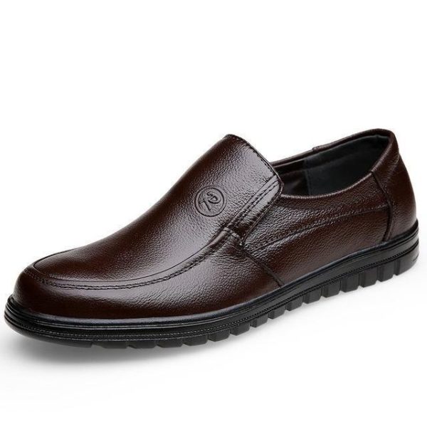 Comfortable Slip-On Genuine leather Loafers - Image 4