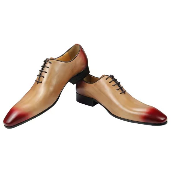 New Oxford Men Leather Shoe Business Office Wedding - Image 2
