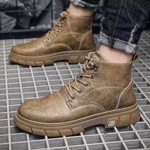 height Increasing men martin cowboy boots